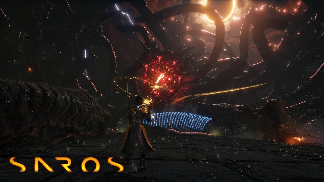 SAROS - Shepherd Boss Fight (No Damage Taken)
