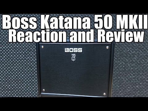 Boss Katana 50 MkII Review Reaction and Jam
