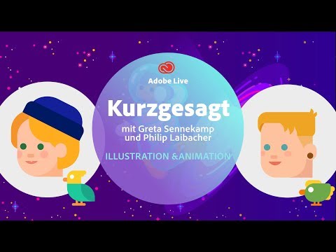 Illustration mit Philip Laibacher [KURZGESAGT] - Adobe Live 1/3