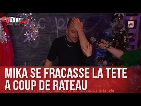 Mika se fracasse la tête à coup de râteau - C’Cauet sur NRJ