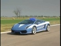 Politia din Italia cu Lamborghini Gallardo