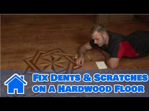 Flooring Tips : How to Fix Dents & Scratches on a...