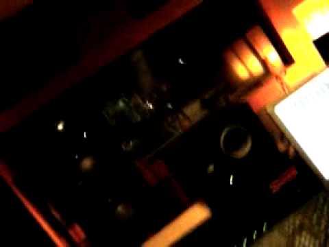 Acero grabando en la Cavina 16.05.2011