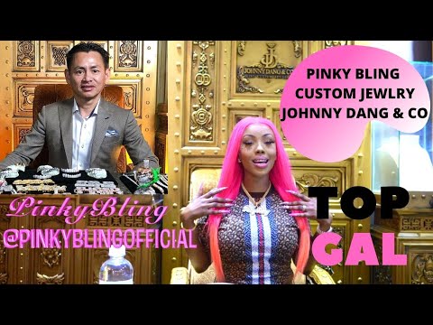PINKY BLING CUSTOM JEWELRY | JOHNNY DANG & CO | VS DIAMOND GIRL
