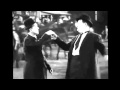 Laurel and Hardy dance to Fiddle Music 