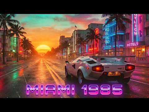 It’s 1985 and You’re Driving in Miami 🌅 80s Retro Mix–Tears for Fears, Phil Collins, Roxette & More