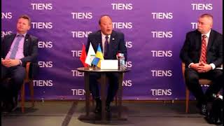 Прес-конференція голови Тяньши, яка відбулася 1 червня 2018 року.