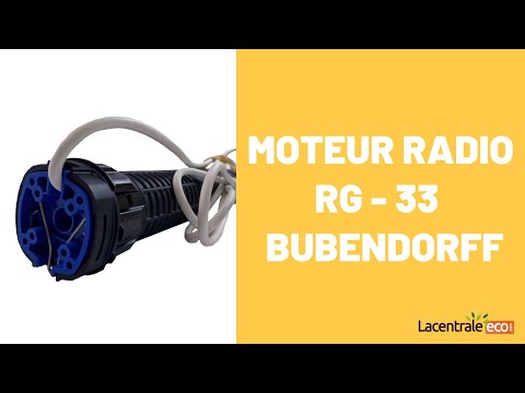 Moteur radio RG - 33  Bubendorff