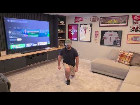 Forward Lunges lower body strength