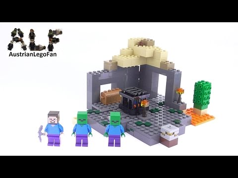 AustrianBrickFan - Lego Minecraft 21119 The Dungeon / Das Verlies - Lego Speed Build Review