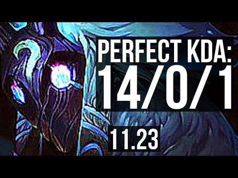 KINDRED vs LILLIA (JNG) | 14/0/1, Legendary | KR Master | 11.23