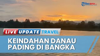 Menikmati Panorama Indahnya Danau Pading Bangka Tengah, Lahan Bekas Tambang yang Miliki Pesona Indah