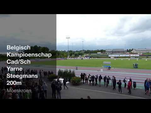 BK Cad/Sch Moeskroen - 200m - Yarne Steegmans
