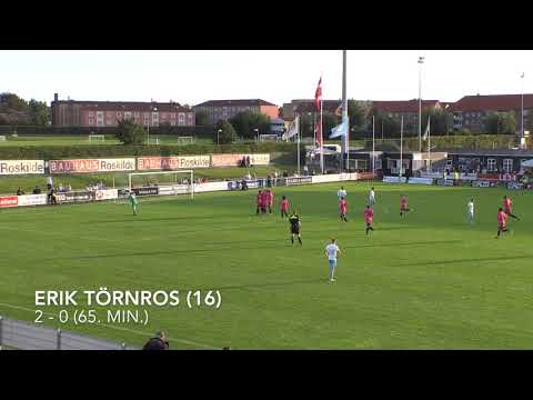 Highlights FC Roskilde HB Køge 23 aug 2017