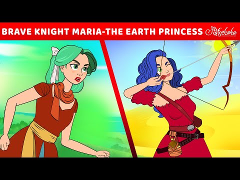Brave Knight Maria  + The Earth Princess | Bedtime Stories for Kids in English | Fairy Tales
