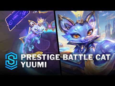 Prestige Battle Cat Yuumi Skin Spotlight - Pre-Release - PBE Preview - League of Legends