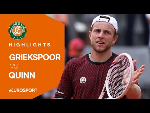 Tallon Griekspoor vs Ethan Quinn | Round 3 | French Open 2025 Highlights 🇫🇷
