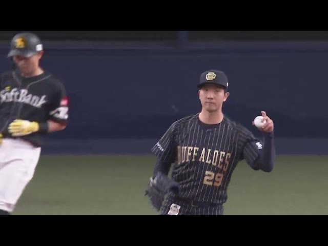 【7回表】無失点ピッチング!! バファローズ・田嶋大樹 強力打線に7回無失点の快投!!  2024年7月9日 オリックス・バファローズ 対 福岡ソフトバンクホークス