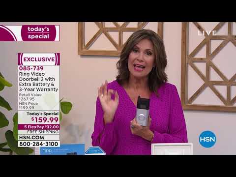 HSN | Ring Home Security 10.05.2019 - 09 AM