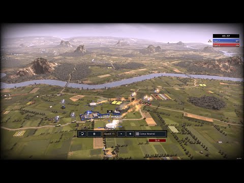 Blitzkrieg Everything! - R.U.S.E Multiplayer Gameplay (4 vs 4)