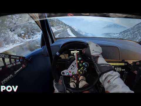 This NEW MONTE CARLO Stage in WRC 24 is Absolutely SPECTACULAR!