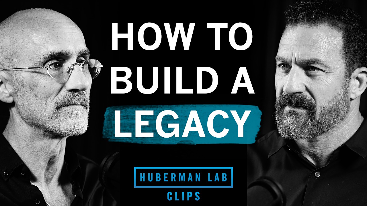 How to Turn Your Interests Into a Legacy | Dr. Arthur Brooks & Dr. Andrew Huberman