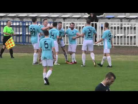 Bramki z meczu Błękitni Pasym   Delfin Rybno