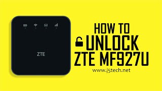How to Unlock ZTE MF927U Ultimate Guide