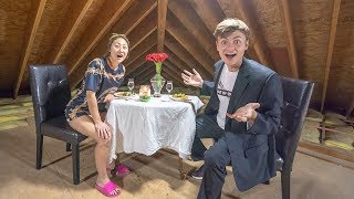 ATTIC DATE WITH MY CRUSH AT 3AM!!