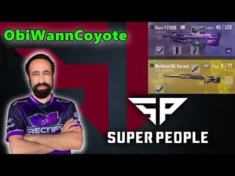 SUPER PEOPLE - OBIWANNCOYOTE - MYTHICAL M1 GRAND + F2000 - TELEPORTER - SQUAD