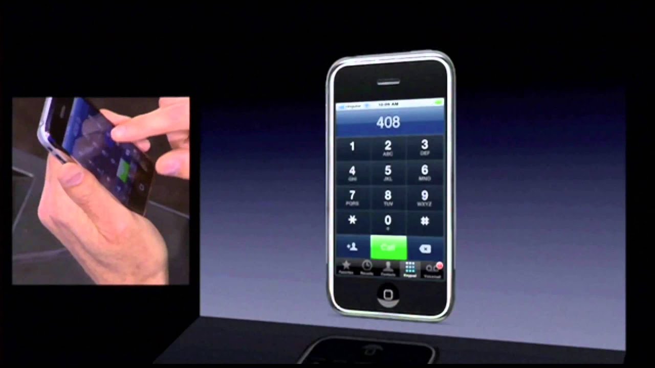 Steve Jobs iPhone 2007 Presentation (HD) - YouTube
