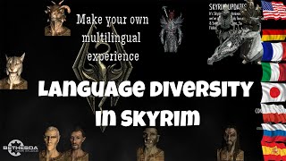 Windhelm Demo - Language Diversity in Skyrim - Make your own Multilingual experience