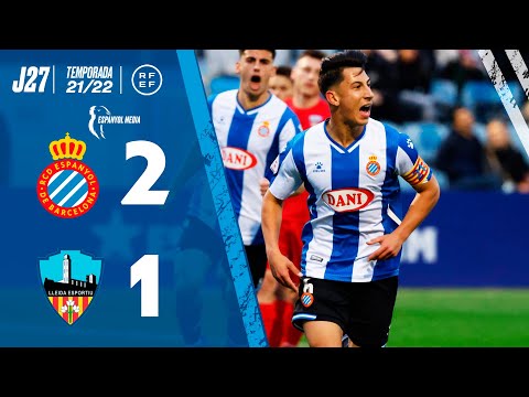 RESUM RCD Espanyol B 2 - LLEIDA ESPORTIU 1 | ⚽️ J27 | 2ª RFEF