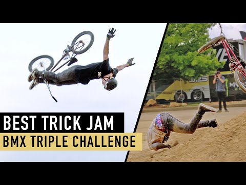 BEAT DOWN IN BEST TRICK JAM - BMX TRIPLE CHALLENGE - NASHVILLE, TENNESSEE