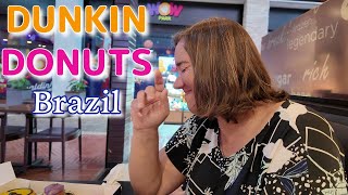 Dunkin Donuts Brazil! Do They Taste The Same As The U.S.A? Our Full Taste Test Review!