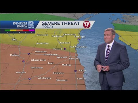 Severe storm threat for southeast Wisconsin