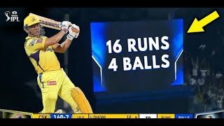 Dhoni last over finish - MI VS CSK Highlight! IPL 2022 '!Dhoni Today batting- Dhoni last ball finish