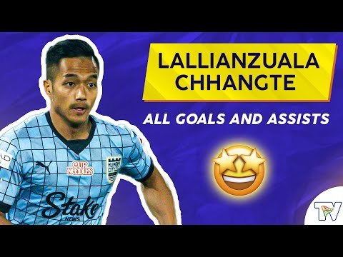 ISL 2022-23 All Goals & Assists: Lallianzuala Chhangte | Best Indian Footballer in 