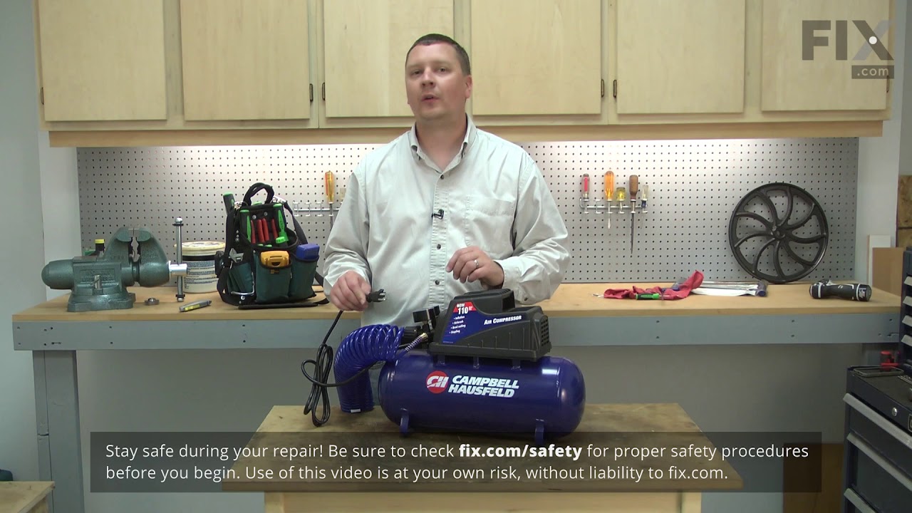 Replacing your Craftsman Compressor Drain Cock