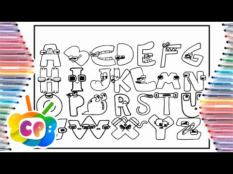 Coloring pages Alphabet Lore (A-Z) /coloring pages /RetroVision - Puzzle [NCS Release]