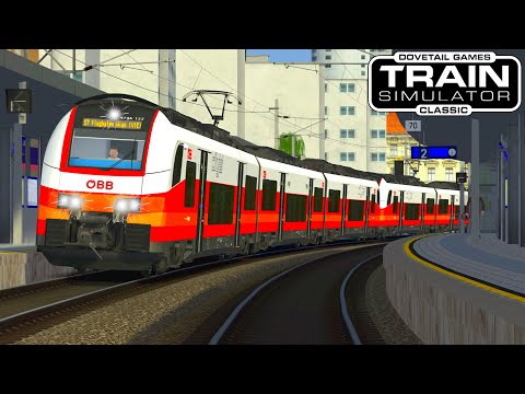 ÖBB S7 (Zug Nr. 27165) nach Flughafen Wien (VIE) / ÖBB Cityjet 4746 / Train Simulator Classic
