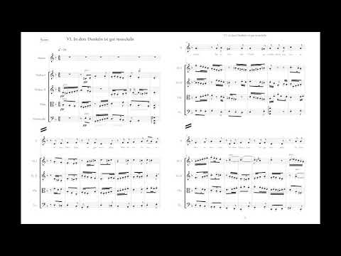J. P. Krieger: Im Dunkeln ist gut munkeln (Arrangement for String Quartet)