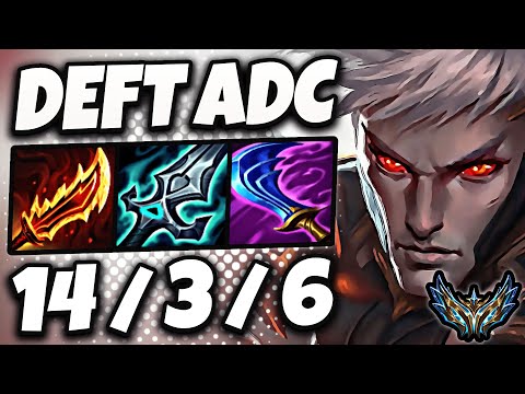Varus vs Ezreal ADC [ Deft ] Korea Challenger Patch 25.8 ✅