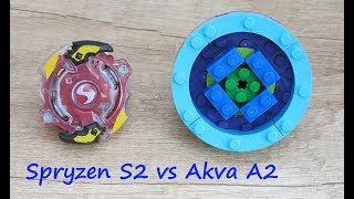 Spryzen S2 против лего бейблэйда. Победит сильнейший!