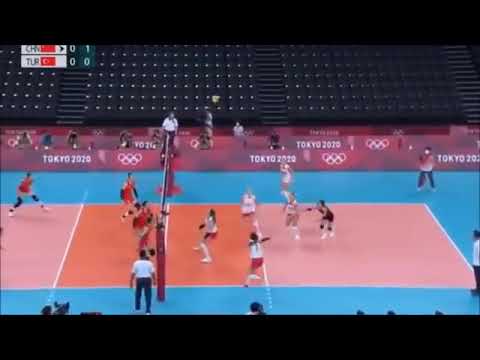 Turkey Won 3 Straight Sets vs China | Womens Volleyball Pool B