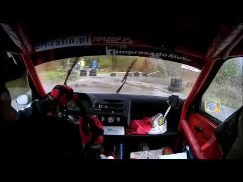 2 runda Rally Park Kaczyce 2021 Marcin Biernat Alicja Biernat ONBOARD OS1