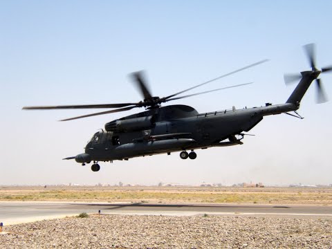 MH-53 Pave Low maintenance, Balad Iraq 2007.