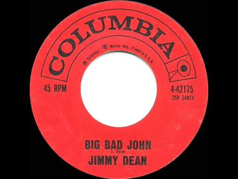 1961 HITS ARCHIVE: Big Bad John - Jimmy Dean (a #1 record)