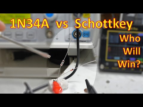 Crystal Radio Diodes-Schottkey vs 1N34A (4K)