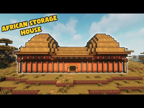EPIC African Storage House Build Tutorial! (EASY)